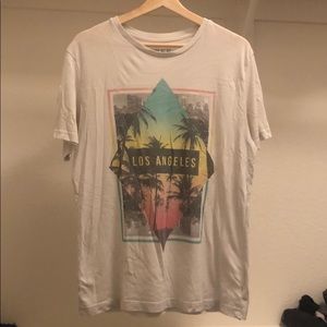 Men’s T shirt with Los Angeles motif